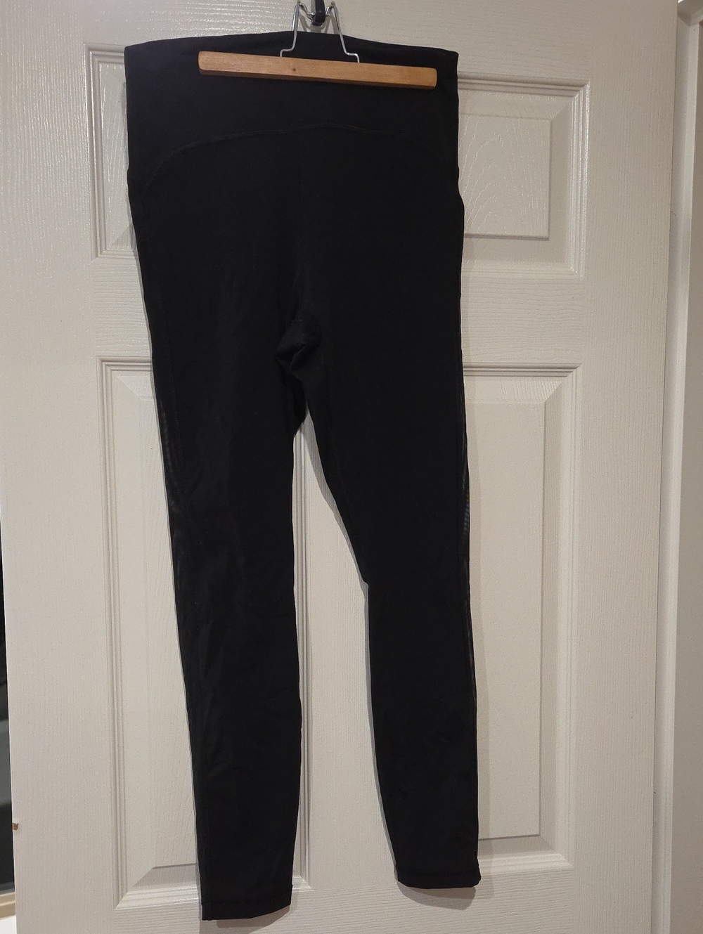 Aritzia The Constant Relay Squad Black Mesh Leggings Approx M